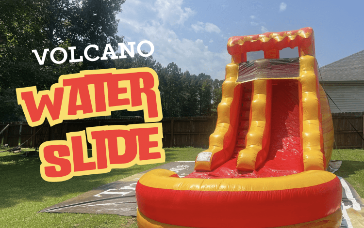 15' Volcano Water Slide